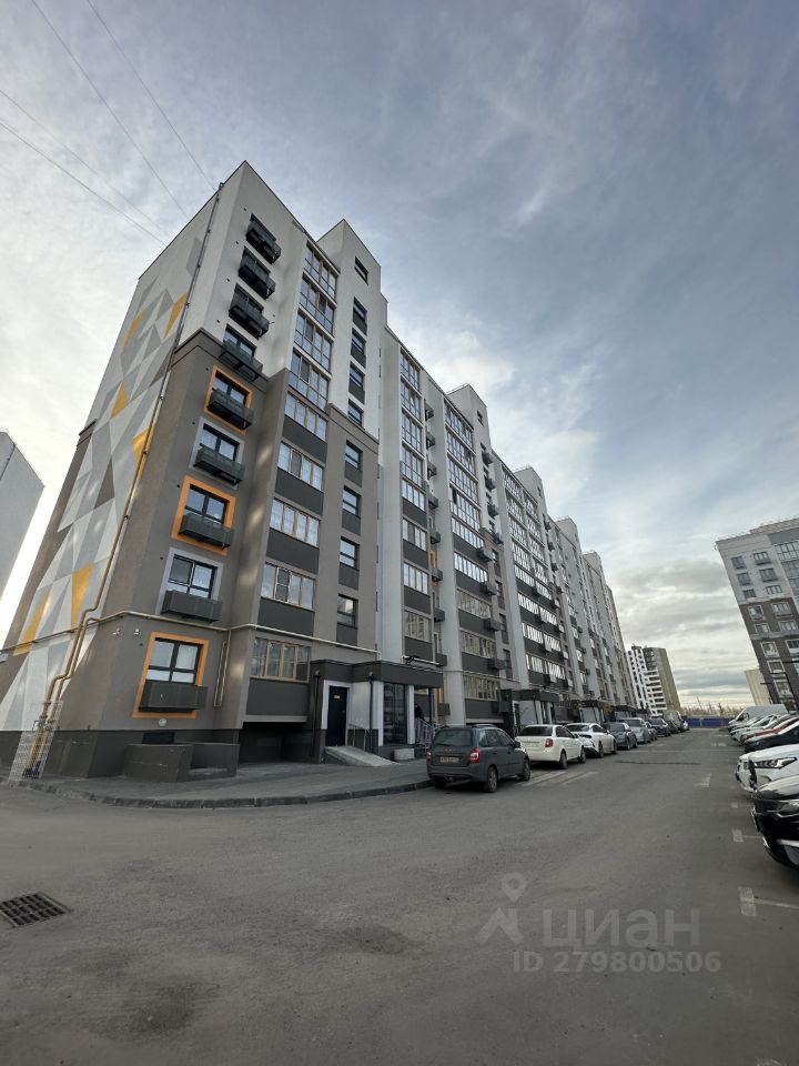 Продажа однокомнатной квартиры 39.9м² ул. Юго-западная, 9, Ульяновск ...