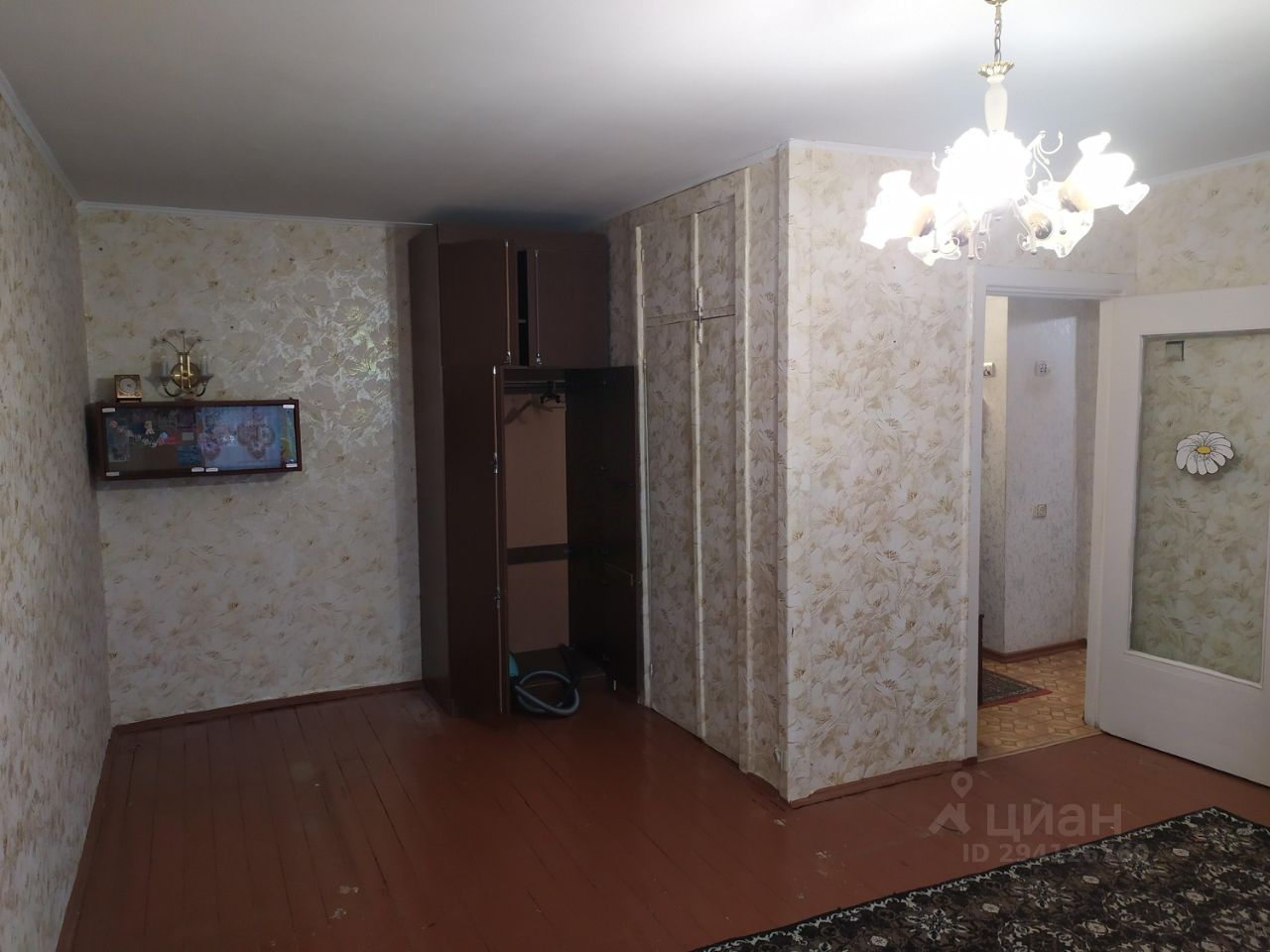 Продажа однокомнатной квартиры 34.4м² ул. Гагарина, 13, Конаково ...