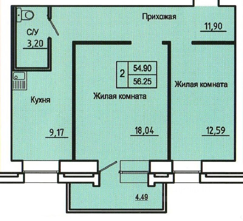 Купить 2 Комнатную Квартиру На Красноярской