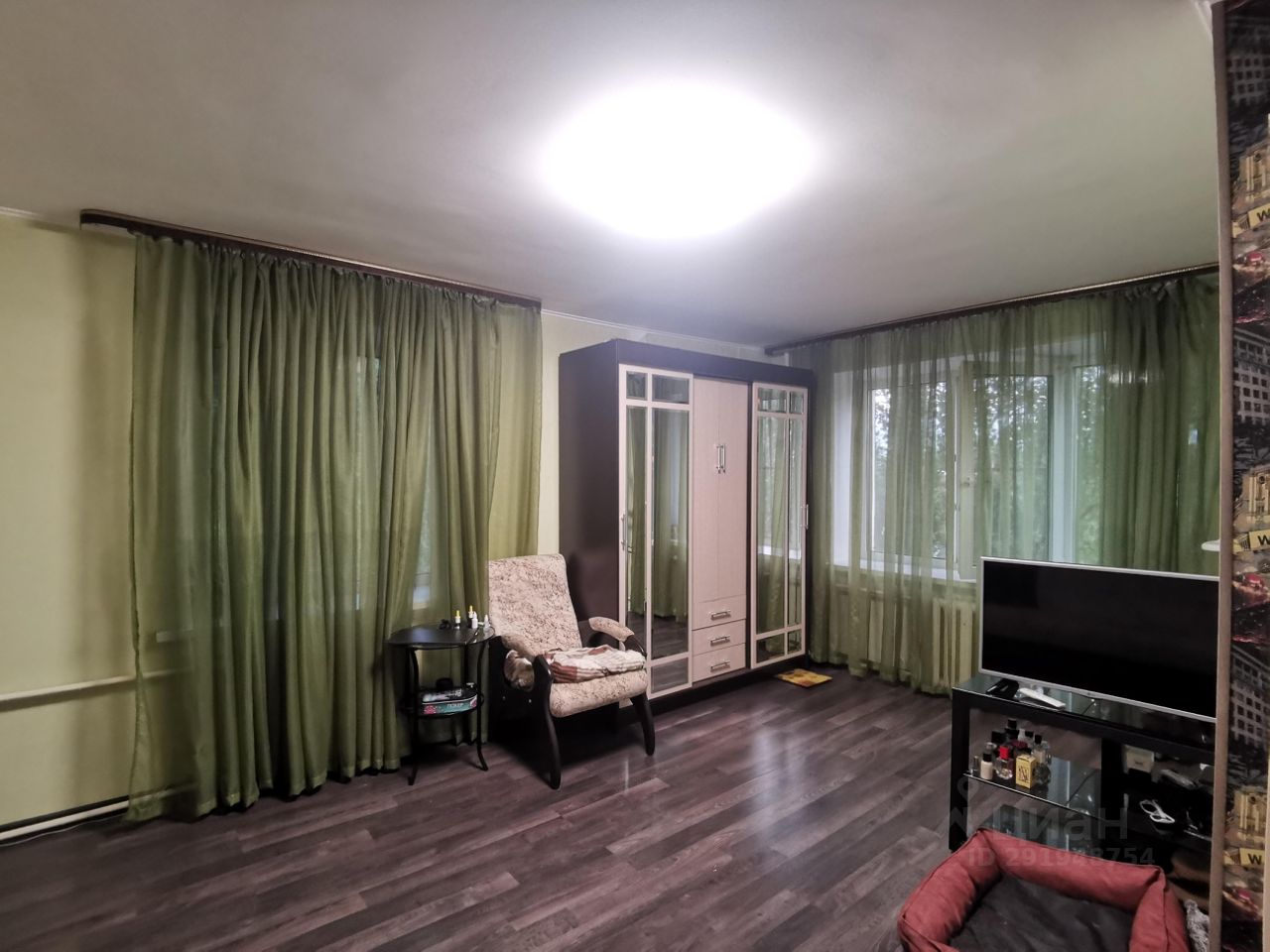 Продажа однокомнатной квартиры 31.8м² Набережная ул., 14, Лыткарино ...