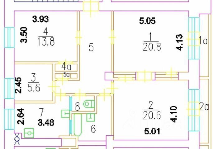 Продаю четырехкомнатную квартиру 92м² Котельническая наб., 25к2, Москва ...