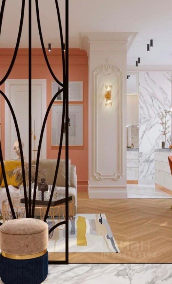 Снять трехкомнатную квартиру 80м² наб. Тараса Шевченко, 1, Москва, ЗАО ...