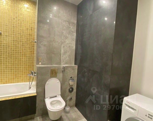 Дизайн ванной комнаты 4 кв.м со Стиральной машиной и туалетом - 82 фото