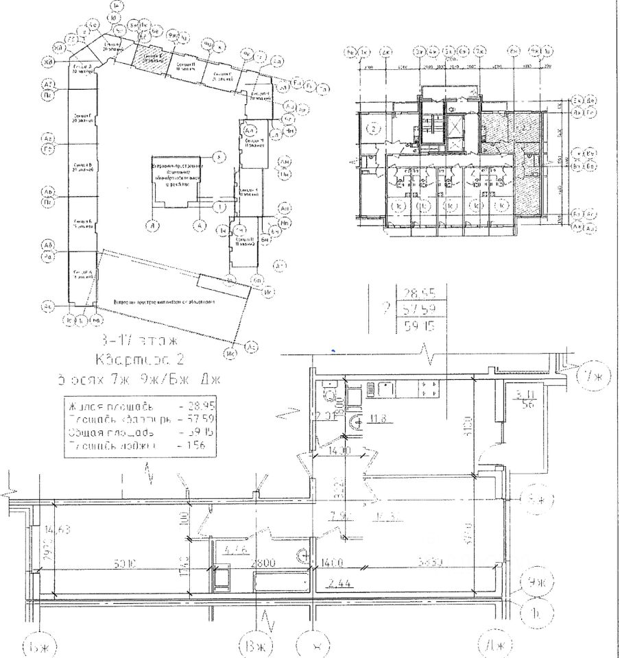 Продажа двухкомнатной квартиры 60м² бул. Воронцовский, 19к1, Мурино ...