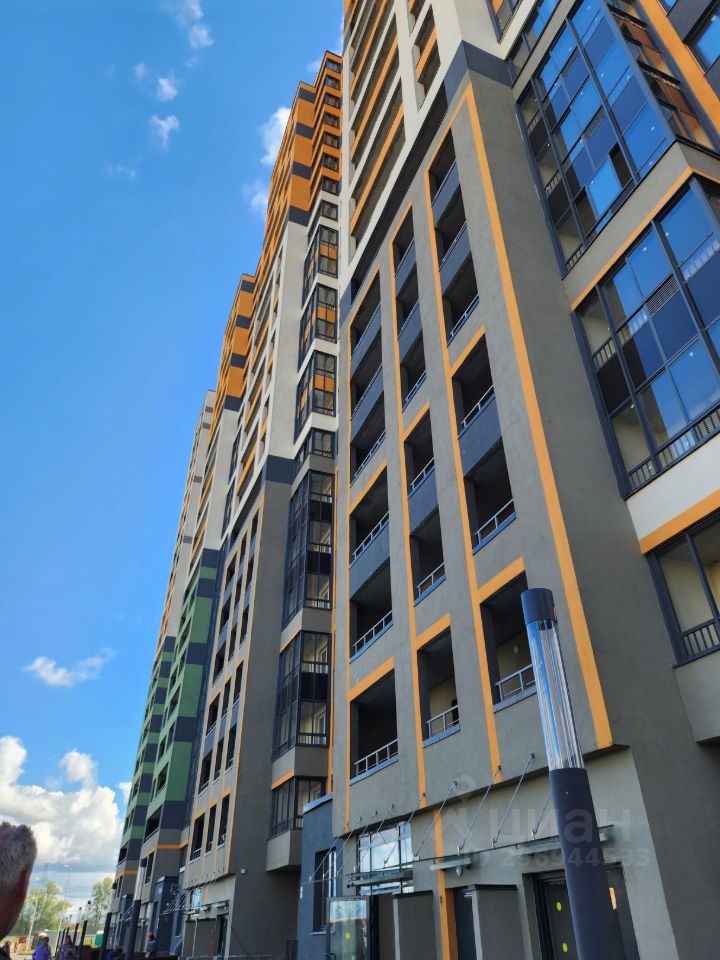 Снять однокомнатную квартиру 37.7м² ул. Первых, 2к2, Ленинградская ...