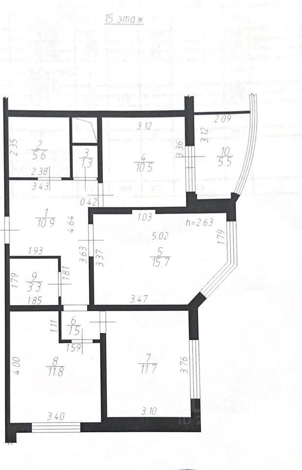 Продаю трехкомнатную квартиру 72м² бул. 65-летия Победы, 16, Подольск ...