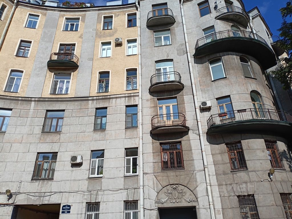 Продажа однокомнатной квартиры 48.1м² ул. Писарева, 10, Санкт-Петербург ...