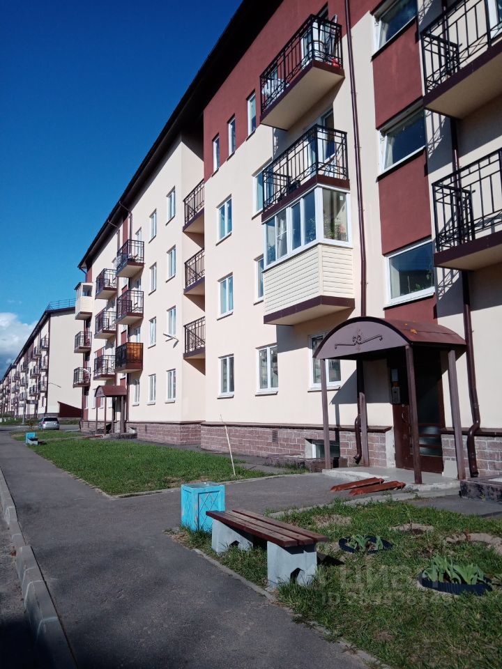 Продажа однокомнатной квартиры 32.8м² Ленинградская область ...