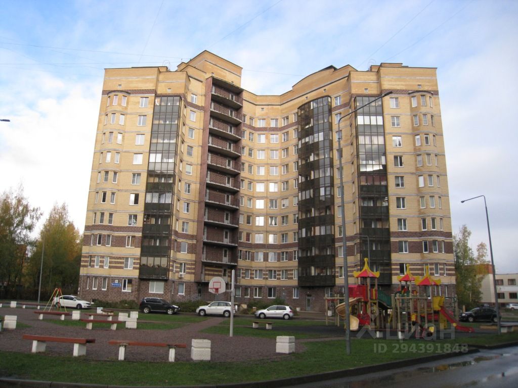 Купить двухкомнатную квартиру 54.6м² ул. Петра Великого, 8, Сосновый ...