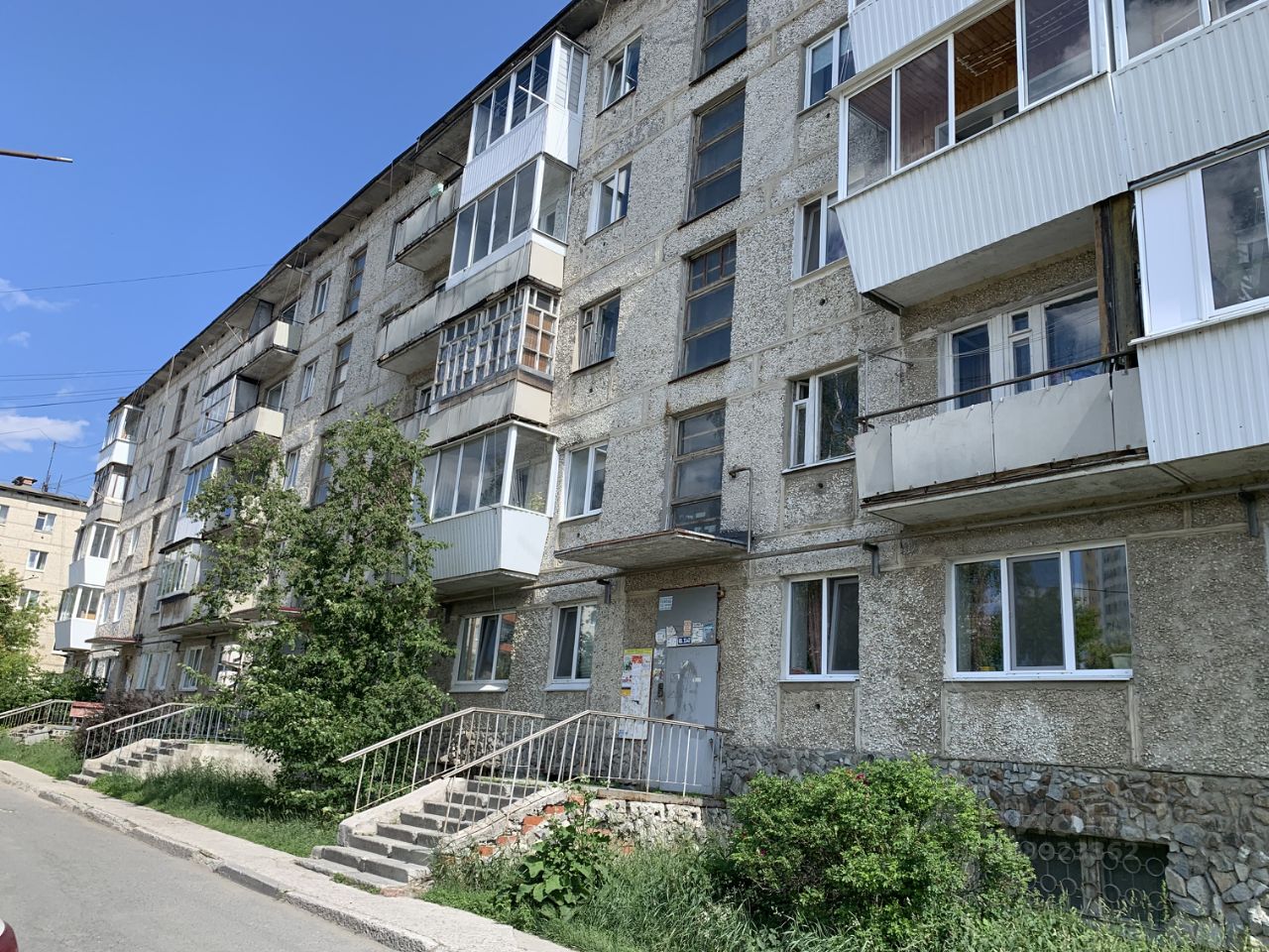 Продажа четырехкомнатной квартиры 66м² ул. Свердлова, 2А, Верхняя Пышма ...