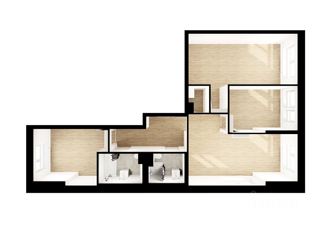 Продажа четырехкомнатной квартиры 78м² Москва, СЗАО, р-н Митино, Северо ...