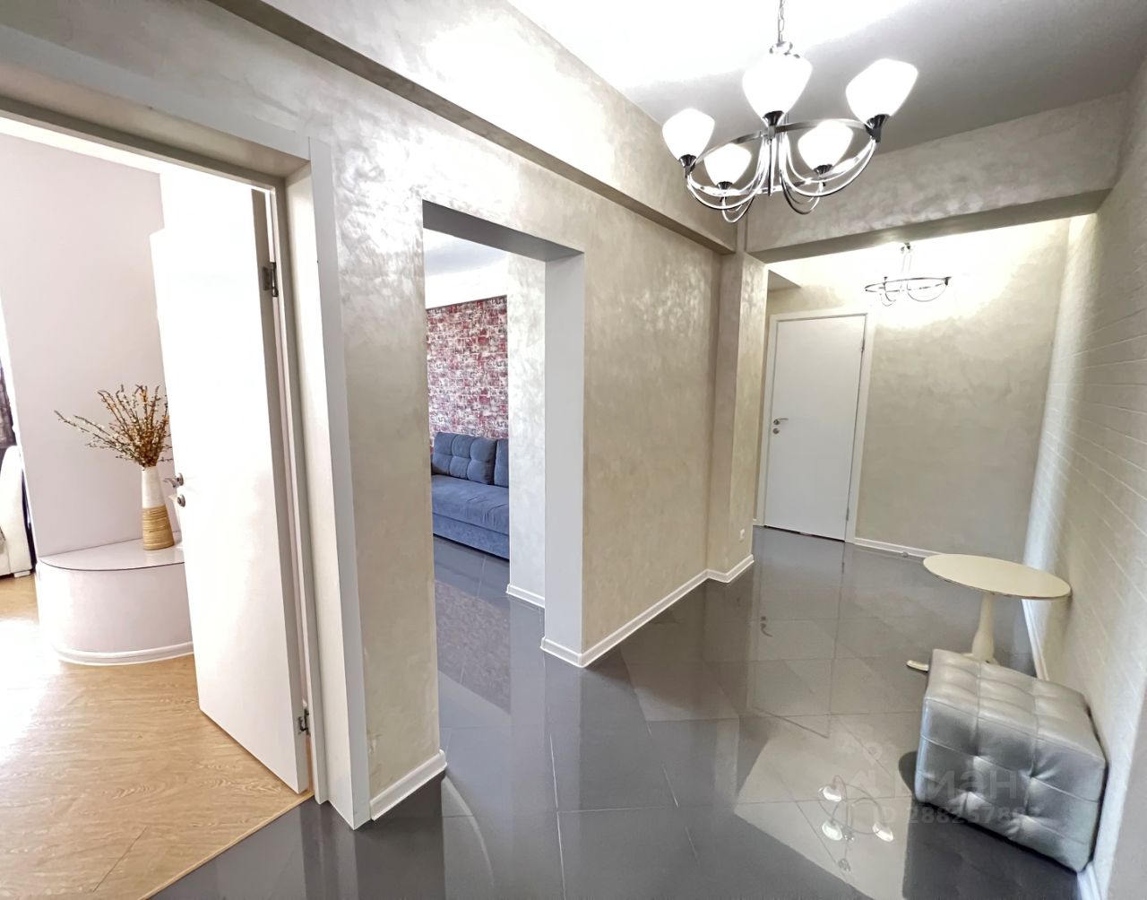 Снять трехкомнатную квартиру 85м² ул. Куйбышева, 5, Сочи, Краснодарский ...