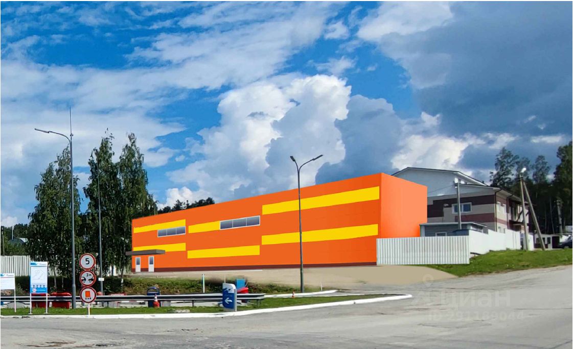 Сдам cклад от 900м² проезд Промышленный, Верхняя Пышма, Свердловская ...